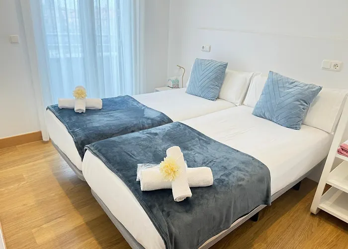 アパート Mikain Terrace Cathedral View With Free Parking & Air Cond サン・セバスティアン